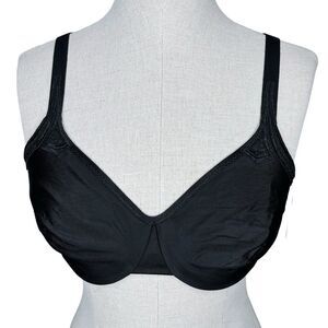 NWT Wacoal Sensibility Bra sz 32D * Black Convertible Straps Crossback Unlined